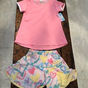 Set Athletics top and skirt